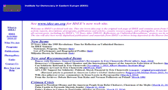 Desktop Screenshot of idee.org