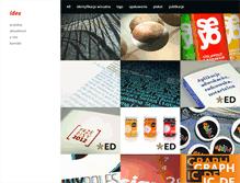 Tablet Screenshot of idee.pl